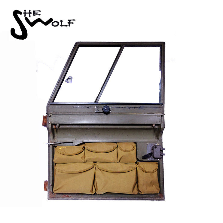 Front door storage compartment, suitable for Land Rover Defender 90-110 series