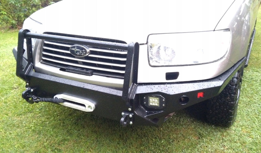 Seilwindenstoßstange mit Bullbar Subaru Forester 2 SG