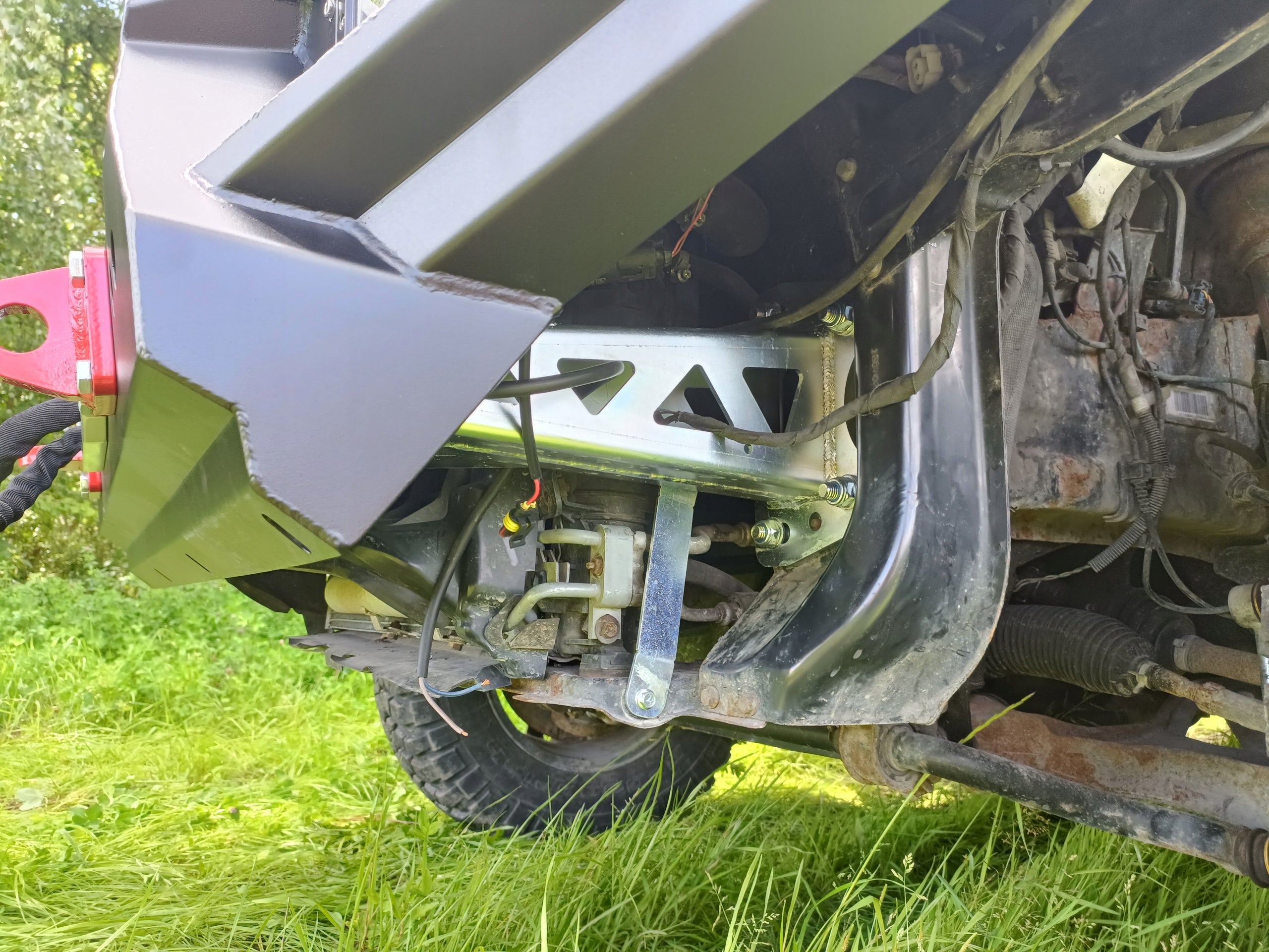 Seilwindenstoßstange mit Bullbar Mercedes W164 M Klasse ML