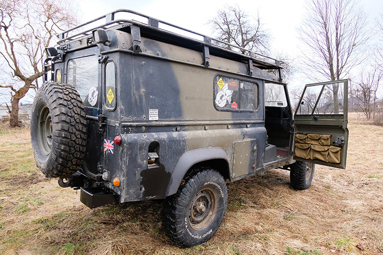 Front door storage compartment, suitable for Land Rover Defender 90-110 series
