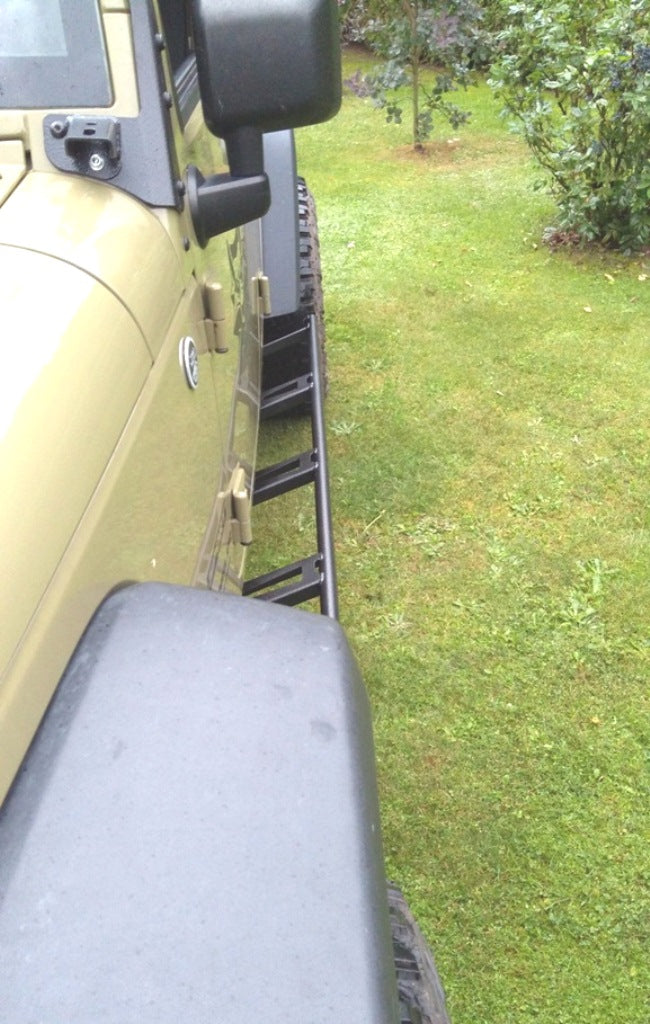 Protectores de estribos Rockslider Jeep Wrangler JKU