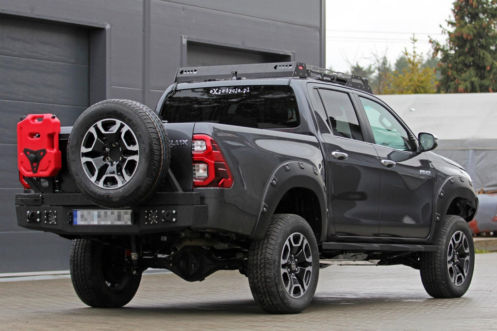 Reserverad Träger für MorE 4x4 Pick Up Stoßstangen