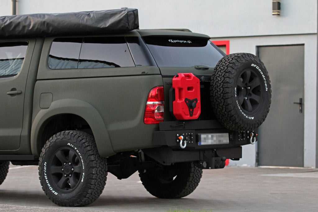 Reserverad Träger für MorE 4x4 Pick Up Stoßstangen