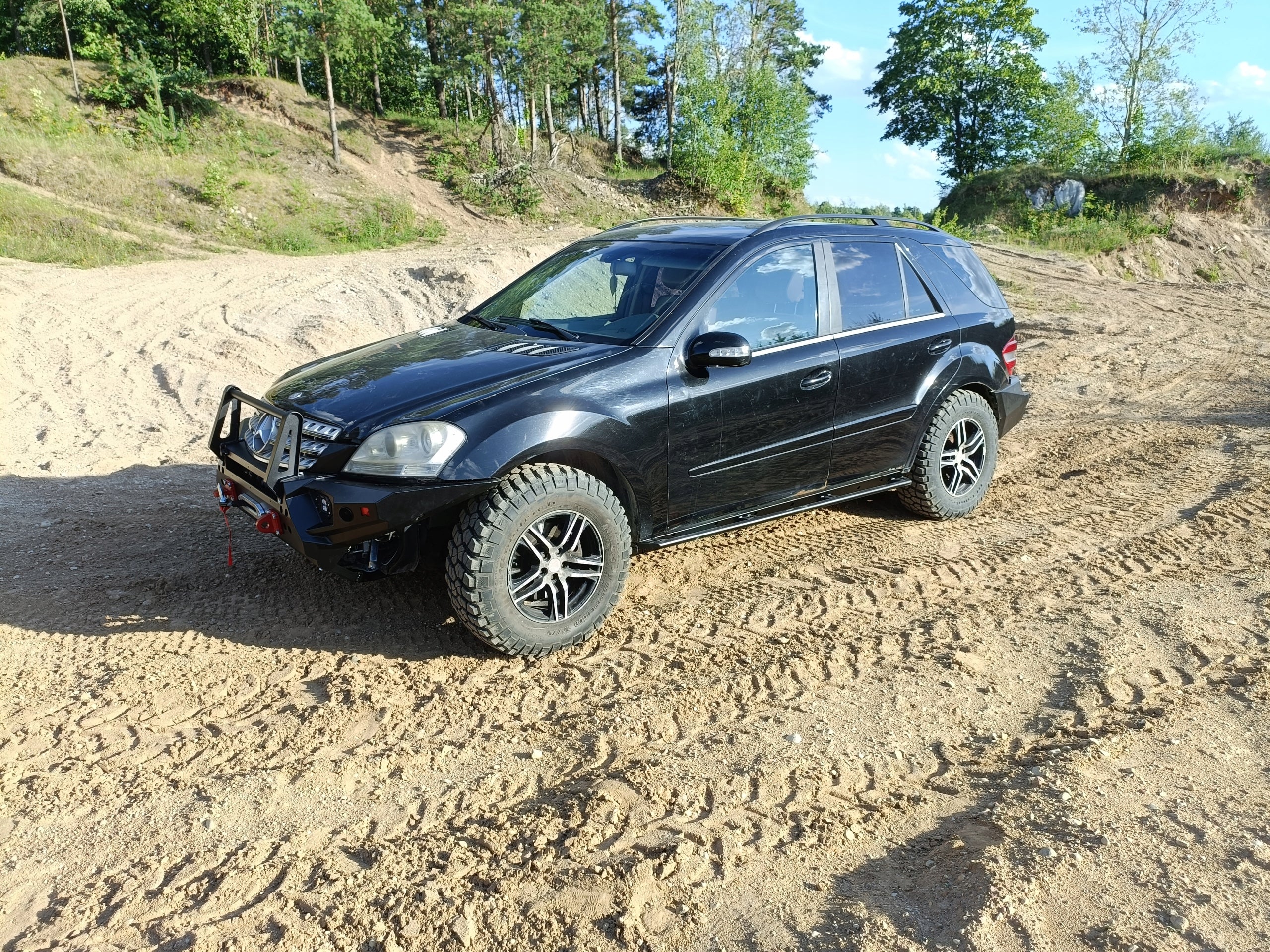 Estriberas tubulares de protección Rockslider Mercedes ML