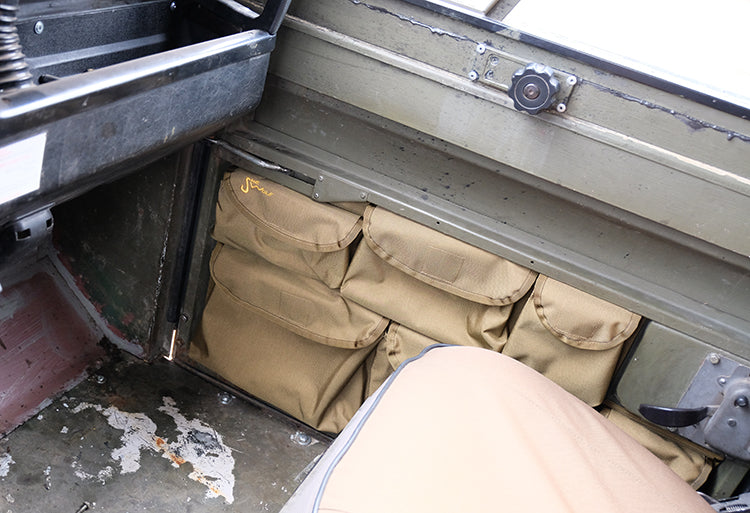Front door storage compartment, suitable for Land Rover Defender 90-110 series