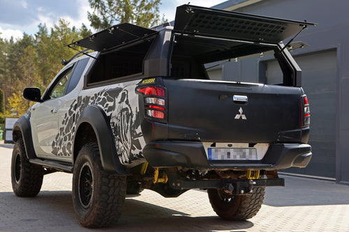 Hardtop de aluminio Mitsubishi L200 2015–2019 King Cab