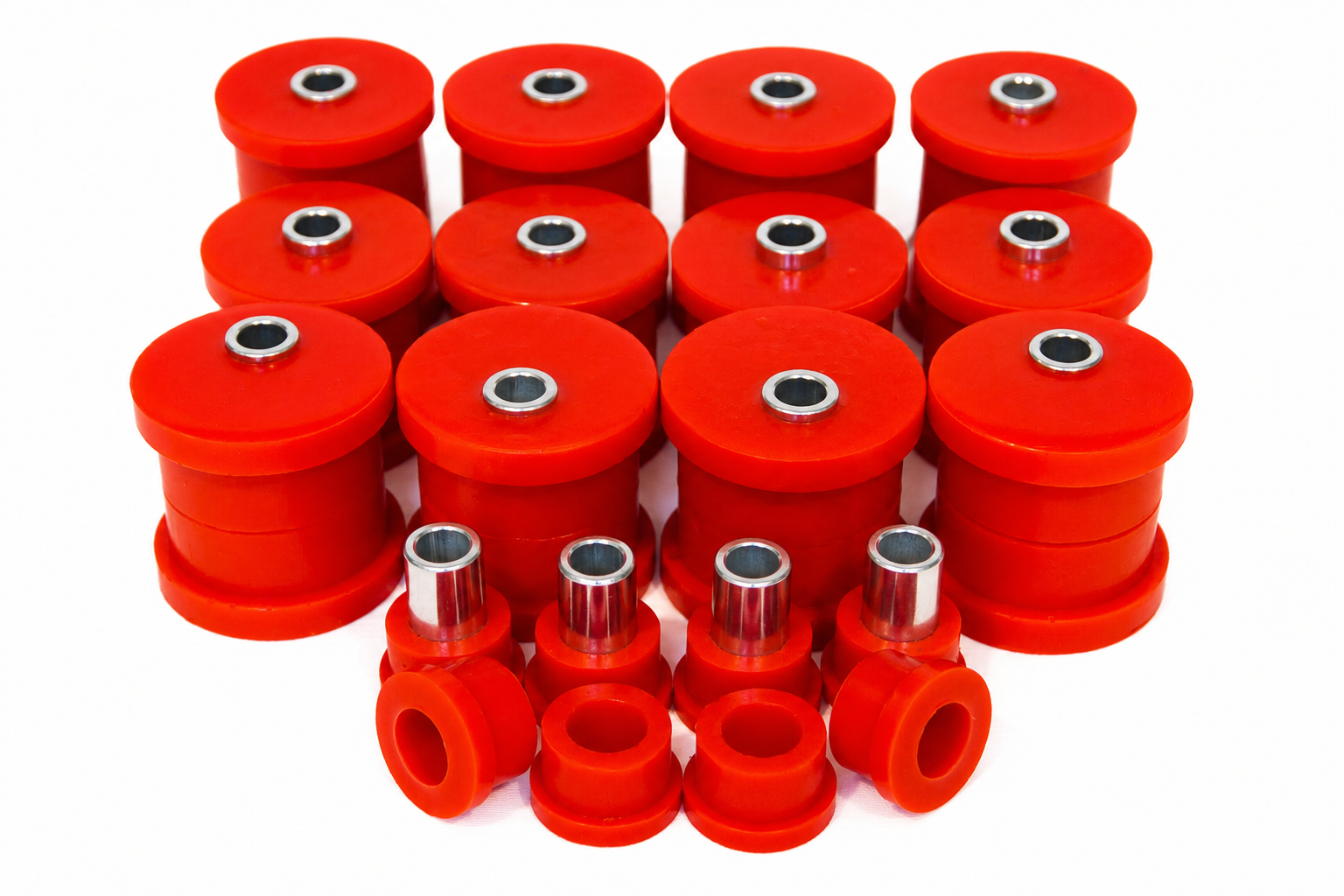 Kit de silentblocks excéntricos PU Suzuki Jimny FJ con elevación de 50 mm