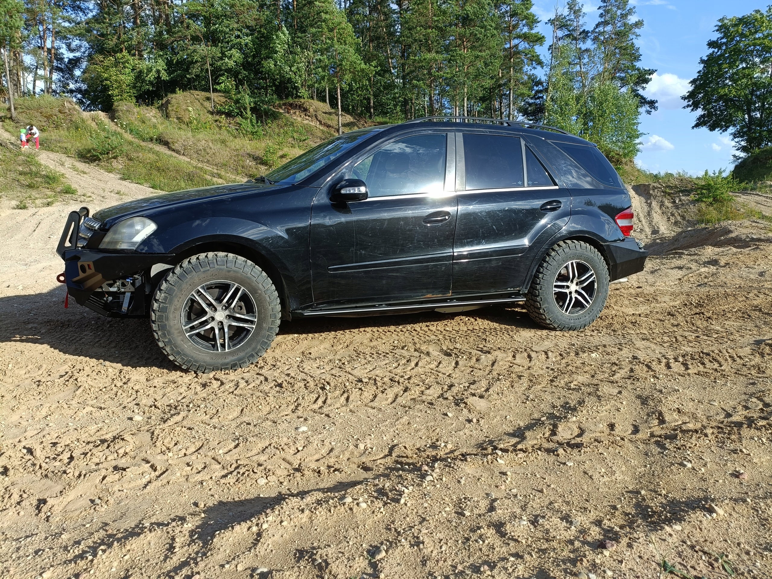 Estriberas tubulares de protección Rockslider Mercedes ML