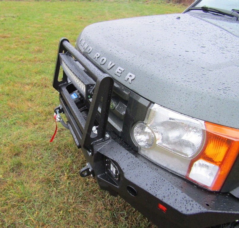 Seilwindenstoßstange mit Bullbar vorne Land Rover Discovery 3