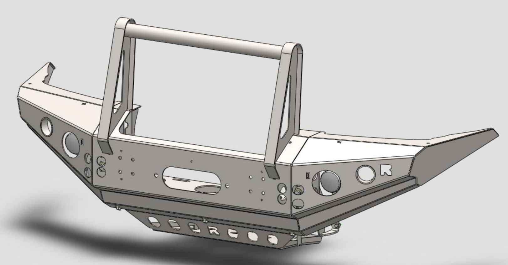 Winch Bumper with Bull Bar Suzuki Jimny FJ