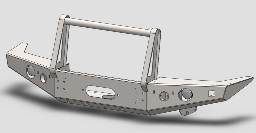 Winch Bumper with Bull Bar Suzuki Vitara (Long) 2.0 & V6 (1988–1998)