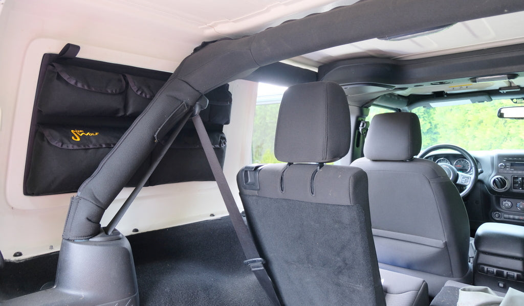 Fenstertaschen Seitenfenster-Organizer Jeep Wrangler JLU 2017-