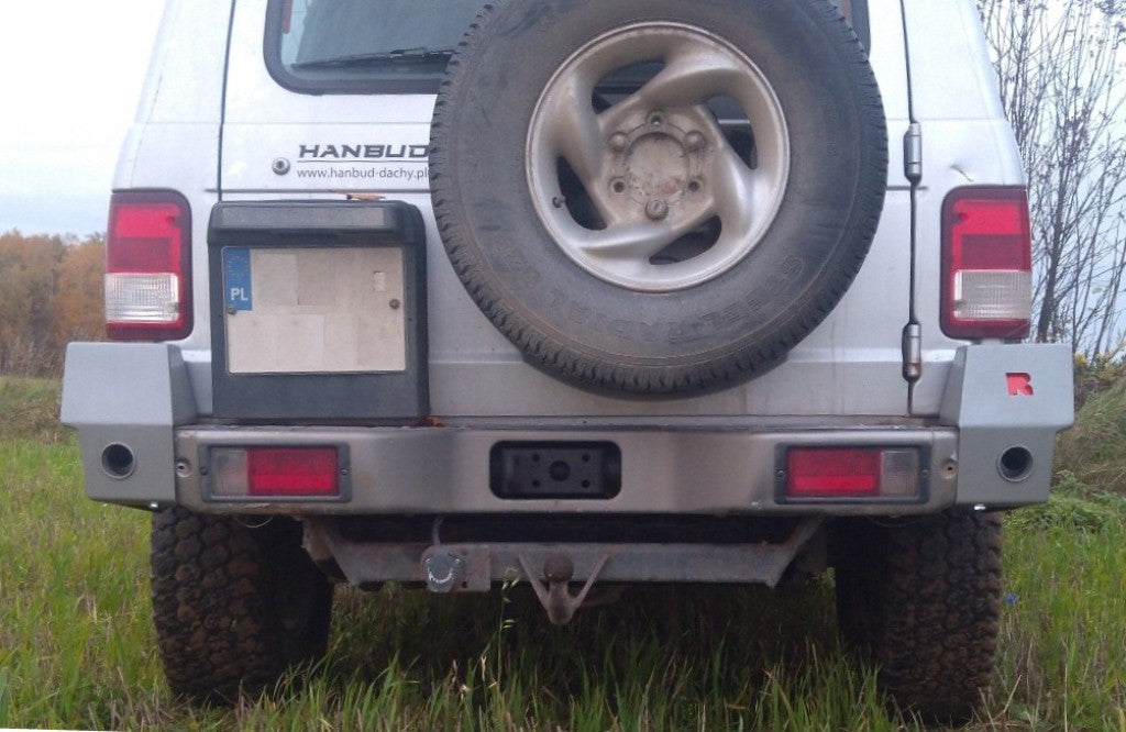 Steel rear bumper Hyundai Galloper 3-door