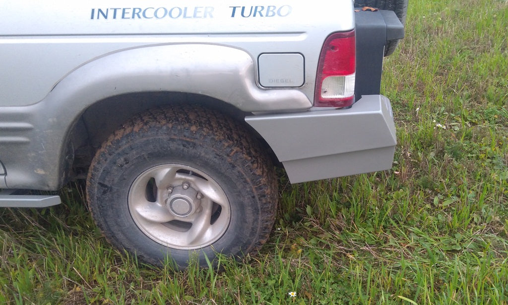 Steel rear bumper Hyundai Galloper 3-door