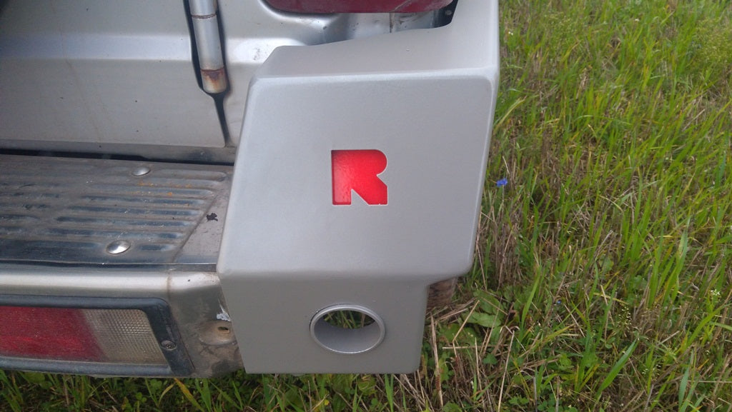 Steel rear bumper Hyundai Galloper 3-door