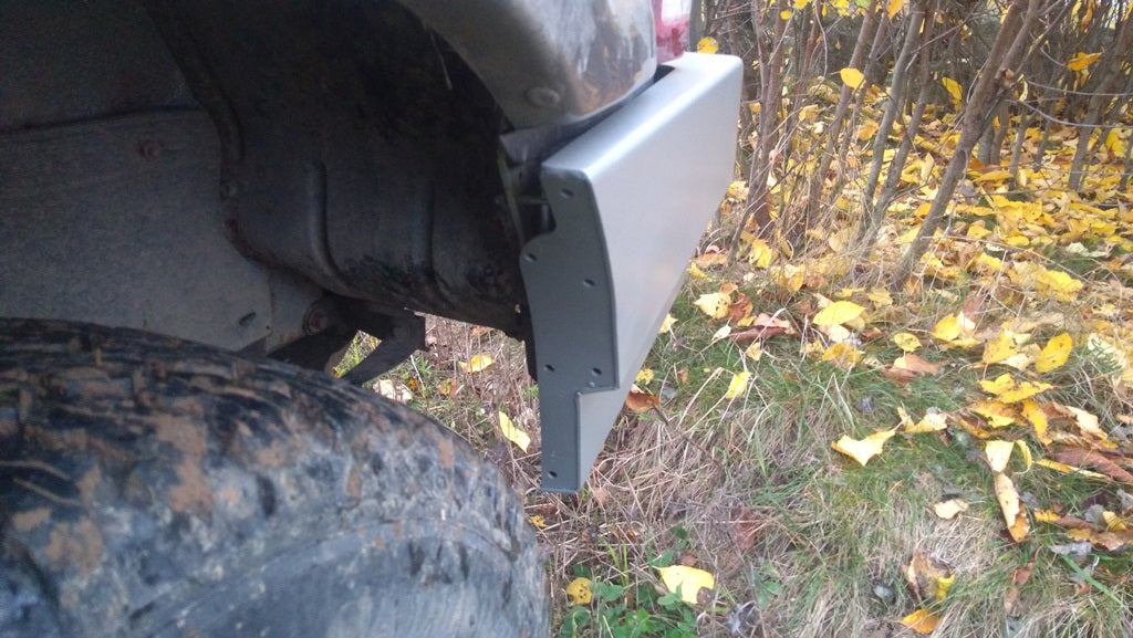 Steel rear bumper Hyundai Galloper 3-door