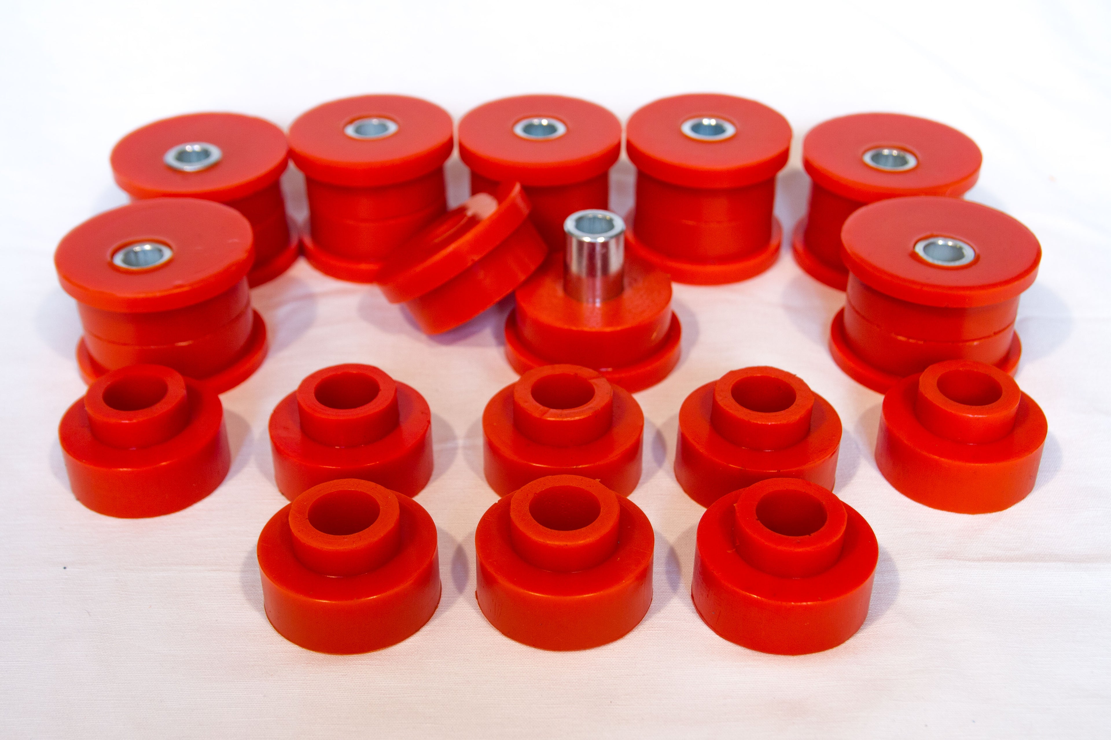 Mercedes G Klasse W460 W461 W463 PU Exzenter Buchsen Set bei 50mm Höherlegung