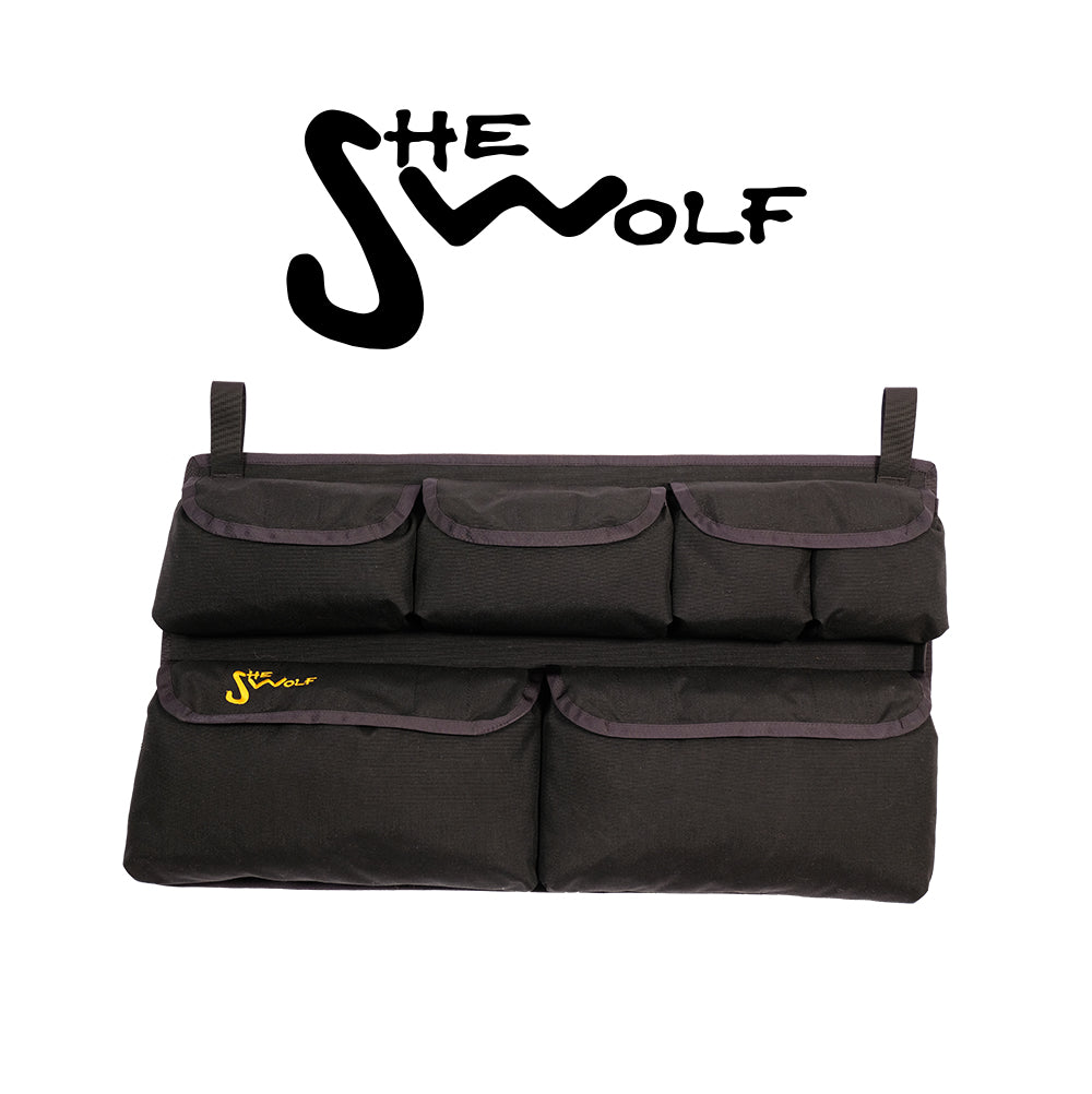 Window pockets, side window organizer for Jeep Wrangler JLU 2017-