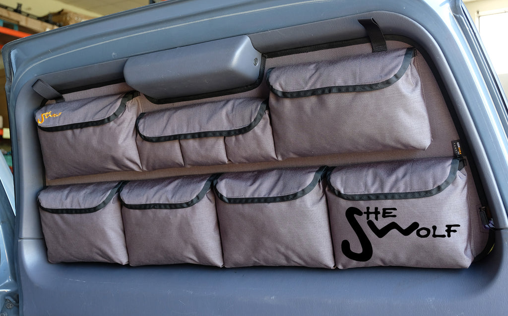 Fenstertaschen Heckscheiben-Organizer für Toyota Land Cruiser J90