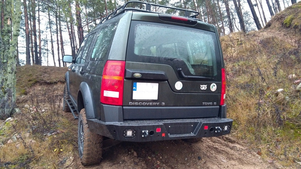 Stahl-Heckstoßstange Land Rover Discovery 3