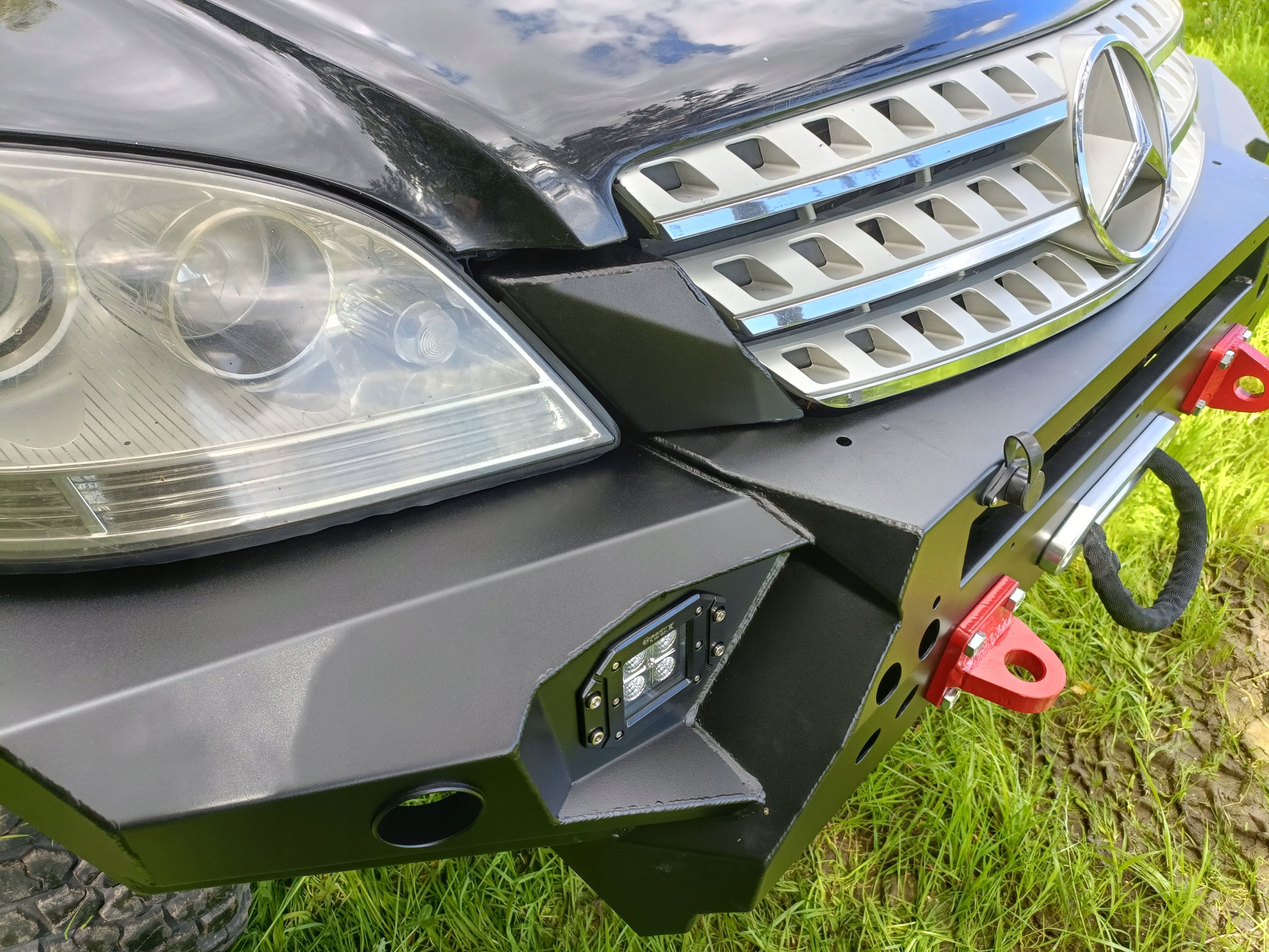 Seilwindenstoßstange Mercedes W164 M Klasse ML