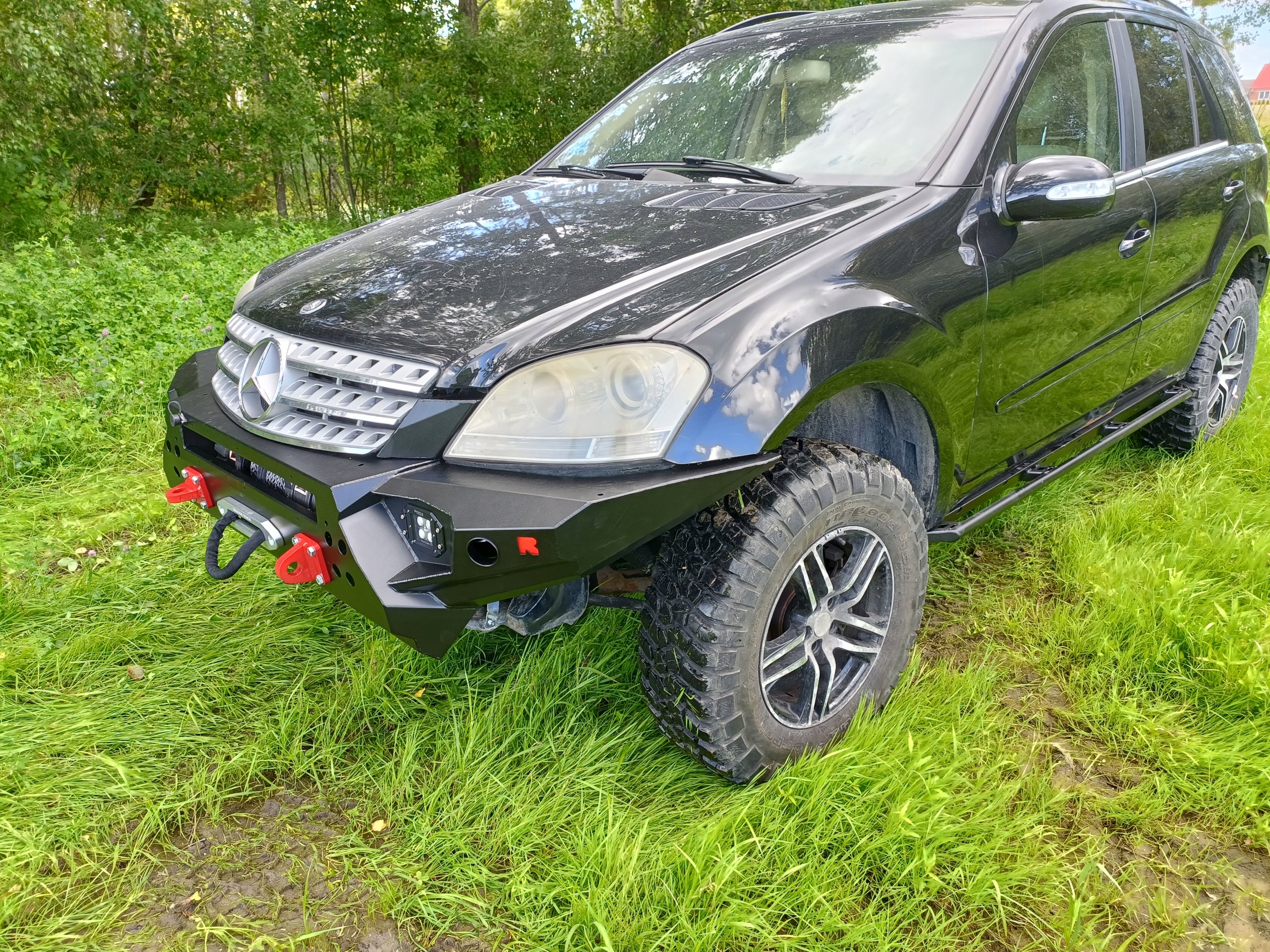 Seilwindenstoßstange Mercedes W164 M Klasse ML