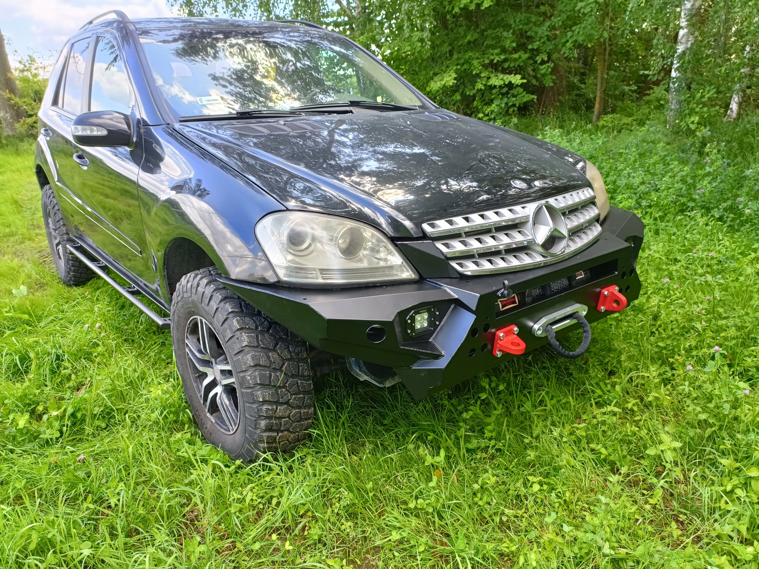 Seilwindenstoßstange Mercedes W164 M Klasse ML