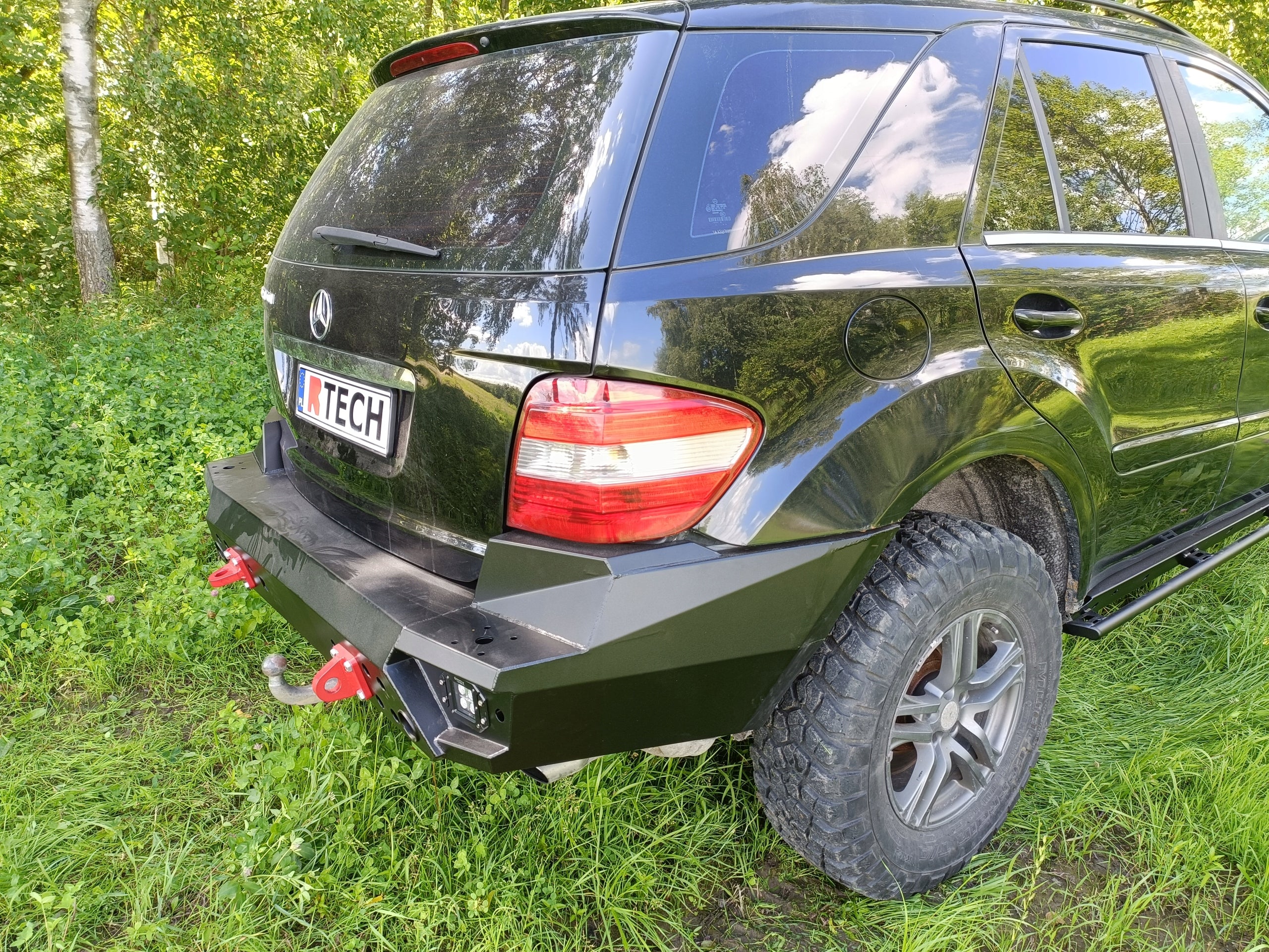 Stahl-Heckstoßstange Mercedes W164 M Klasse ML