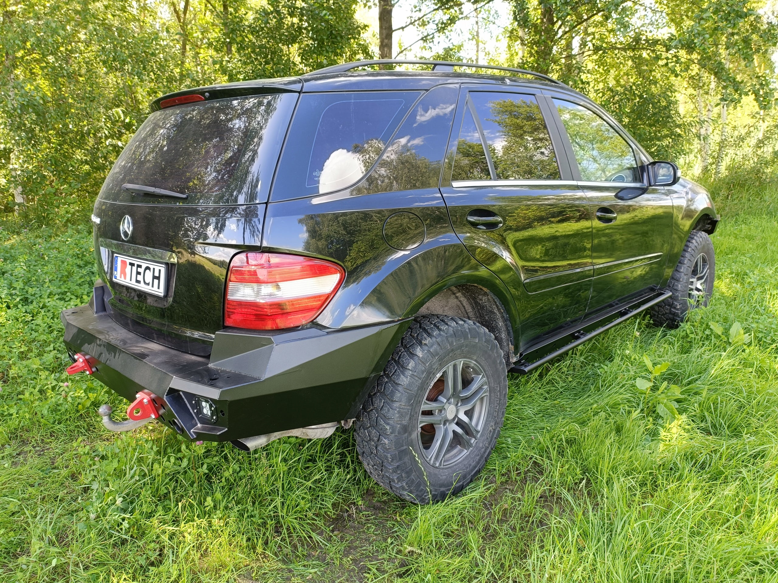 Stahl-Heckstoßstange Mercedes W164 M Klasse ML