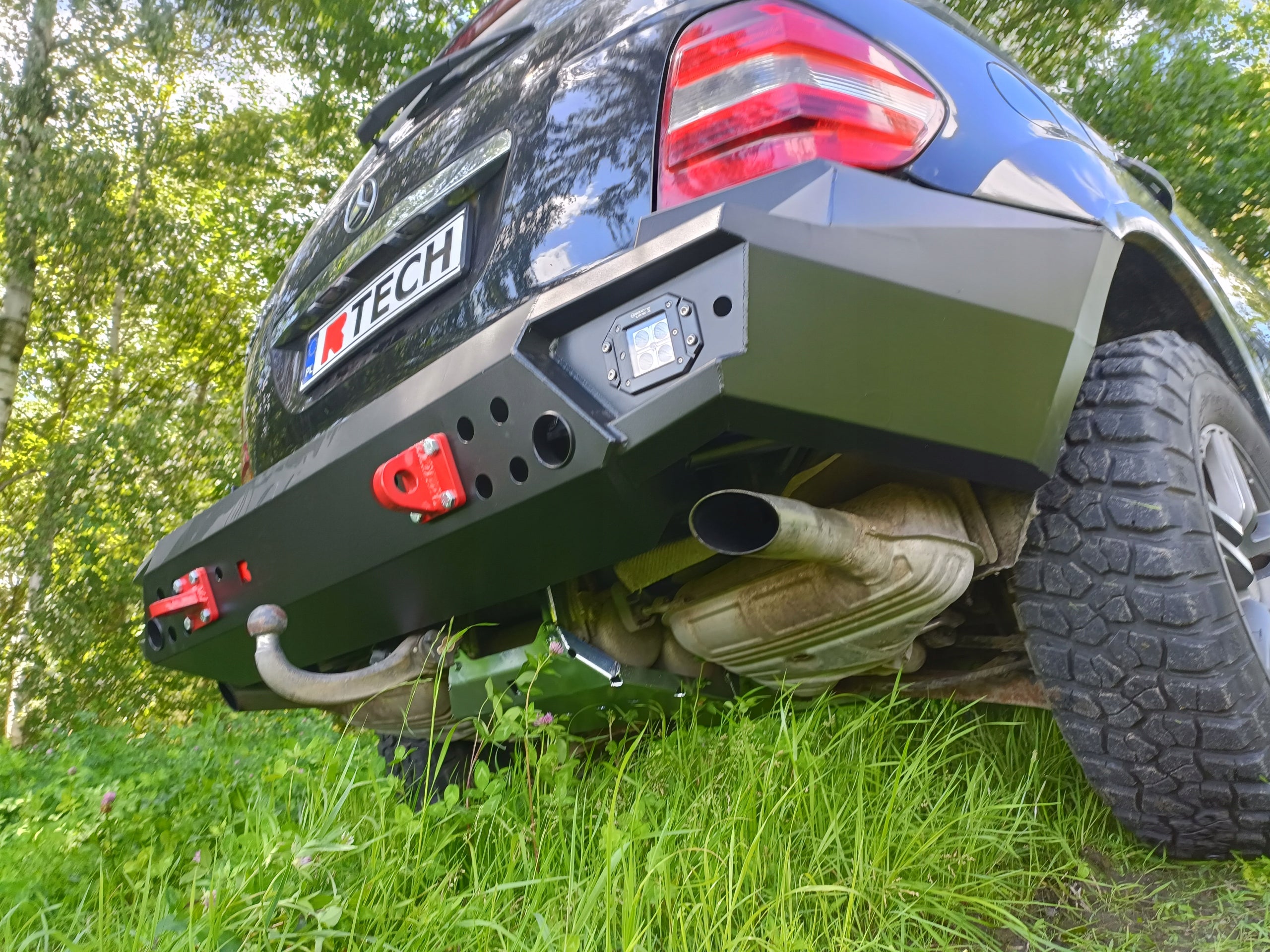 Stahl-Heckstoßstange Mercedes W164 M Klasse ML