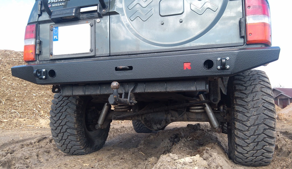 Steel Rear Bumper Nissan Patrol Y60 3 Door