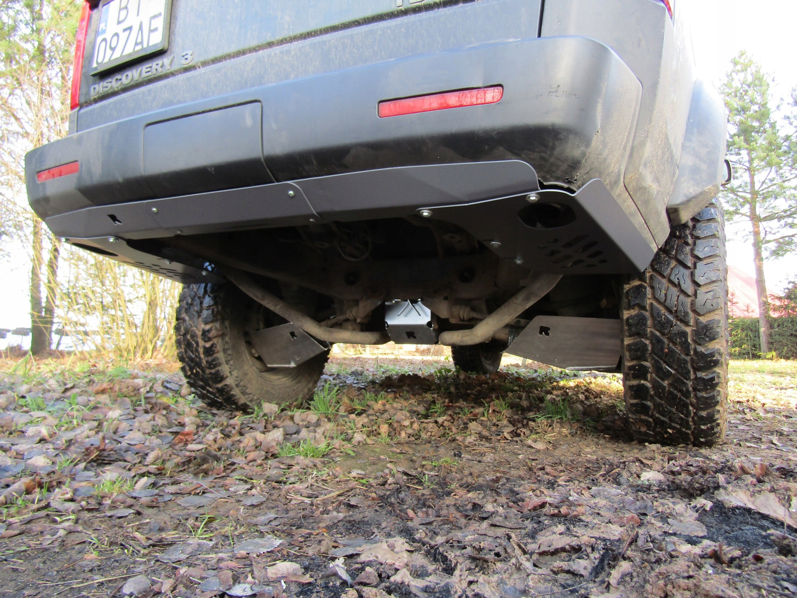 Unterfahrschutz Heckstoßstange Land Rover Discovery 3 & 4
