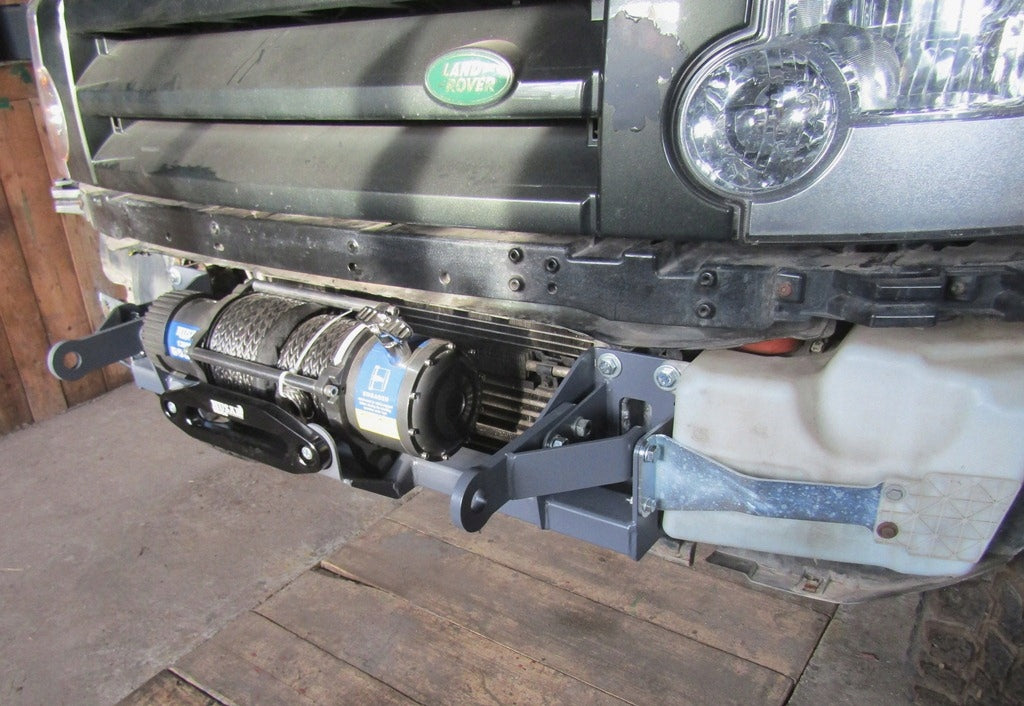 Placa de montaje para cabrestante Land Rover Discovery 3 y 4