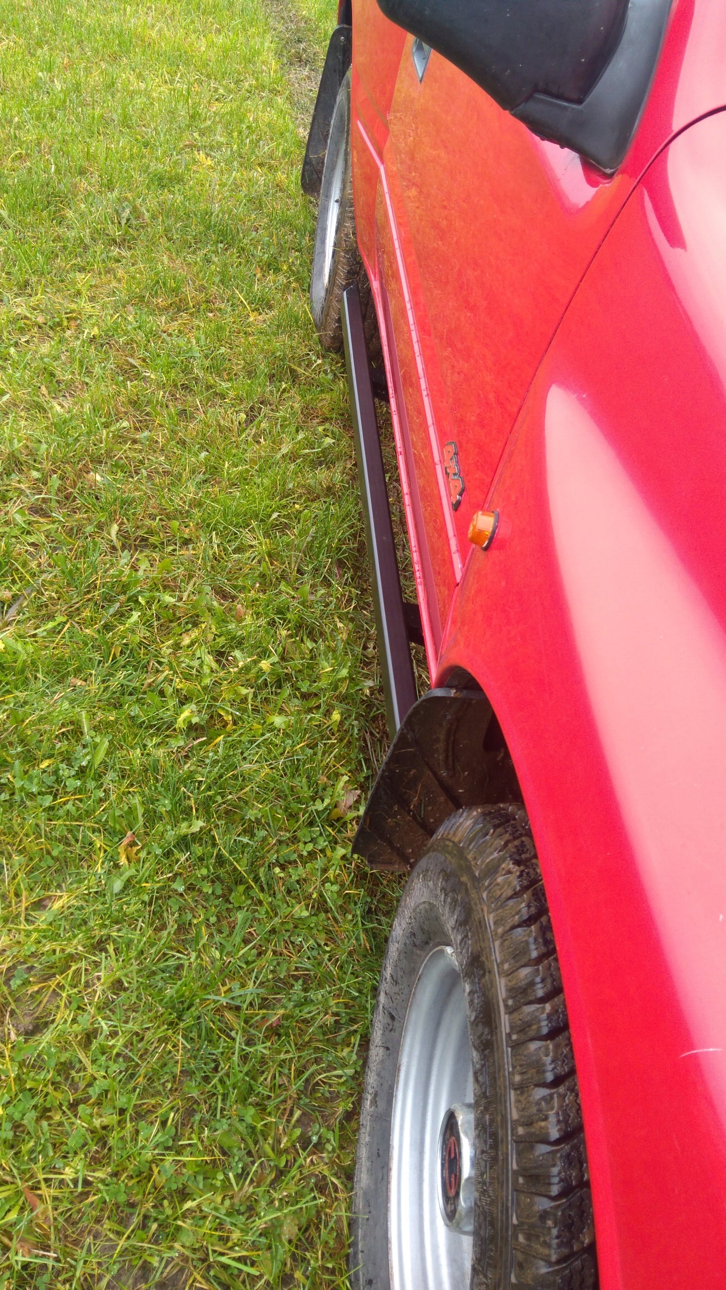 Rockslider Seitenschweller-Schutzrohre Opel Frontera A 3 Türer