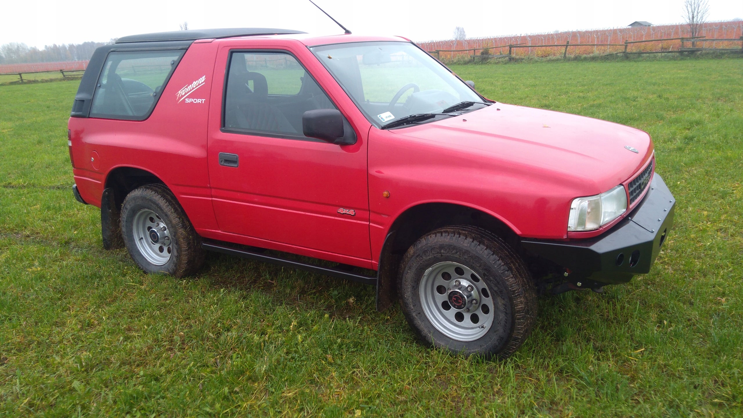 Rockslider Seitenschweller-Schutzrohre Opel Frontera A 3 Türer