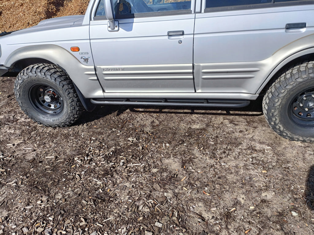 Rockslider Seitenschweller-Schutzrohre Hyundai Galloper 5-Türer