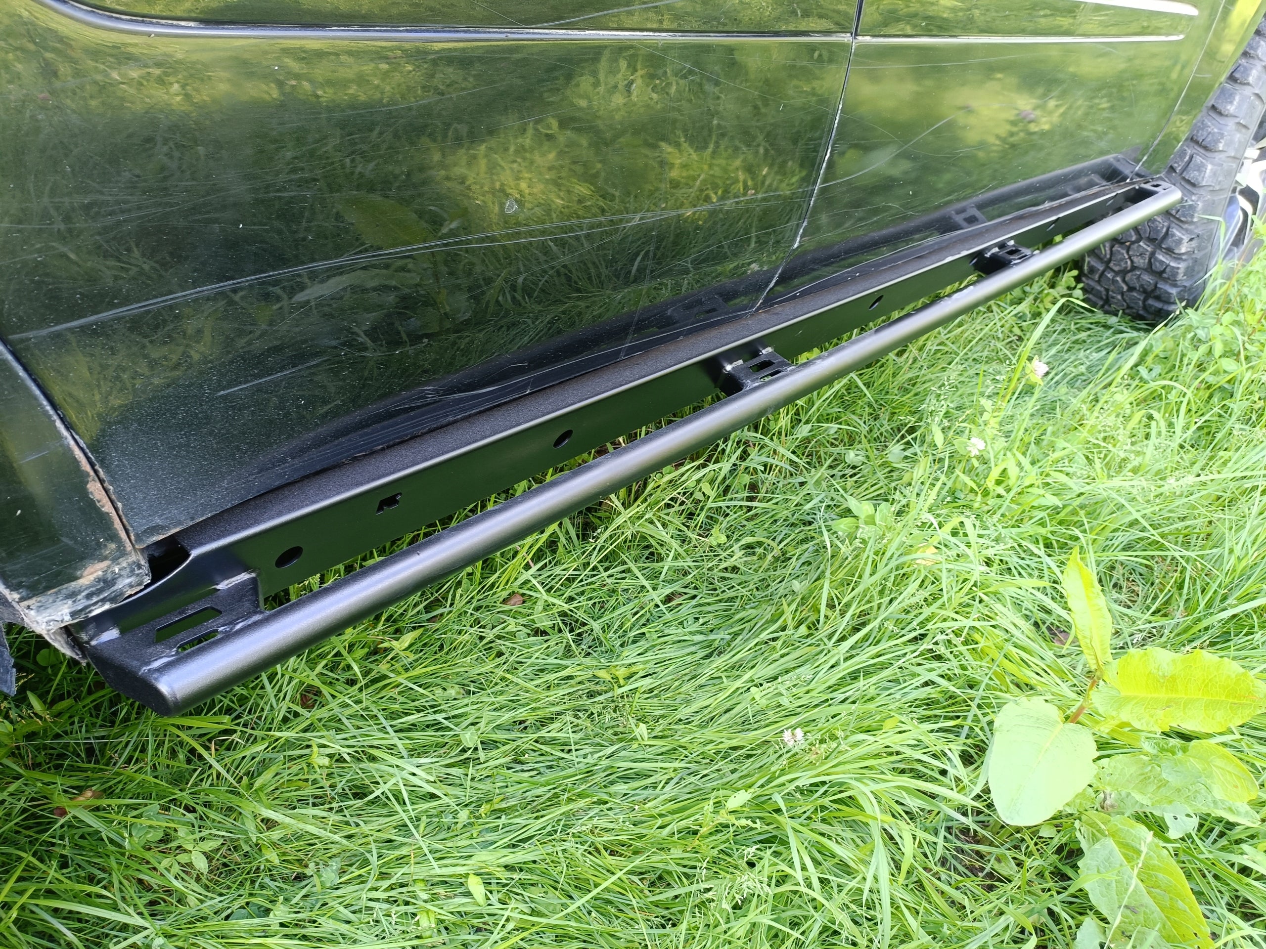 Estriberas tubulares de protección Rockslider Mercedes ML