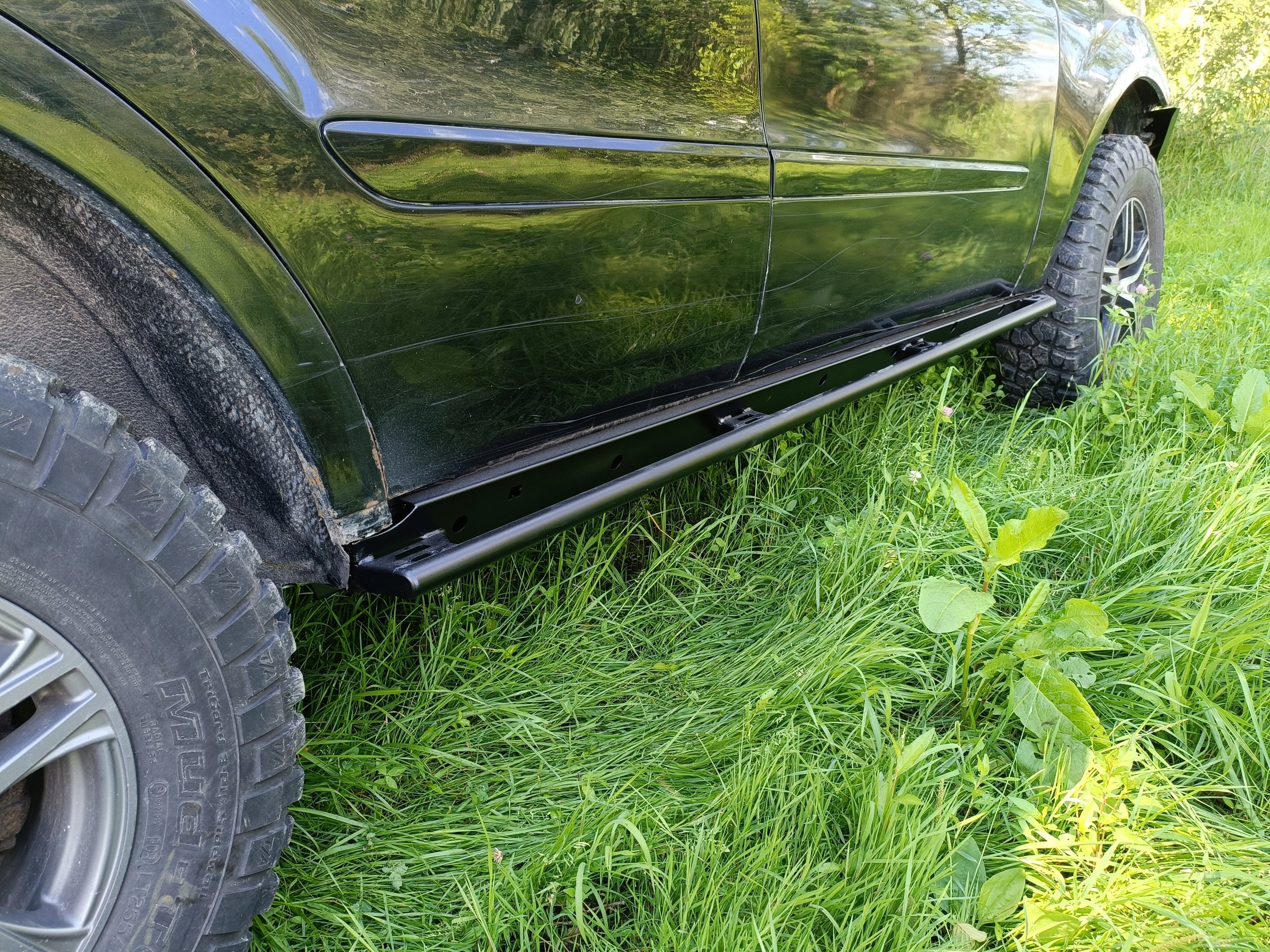 Estriberas tubulares de protección Rockslider Mercedes ML