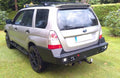 Parachoques trasero de acero Subaru Forester 2 SG