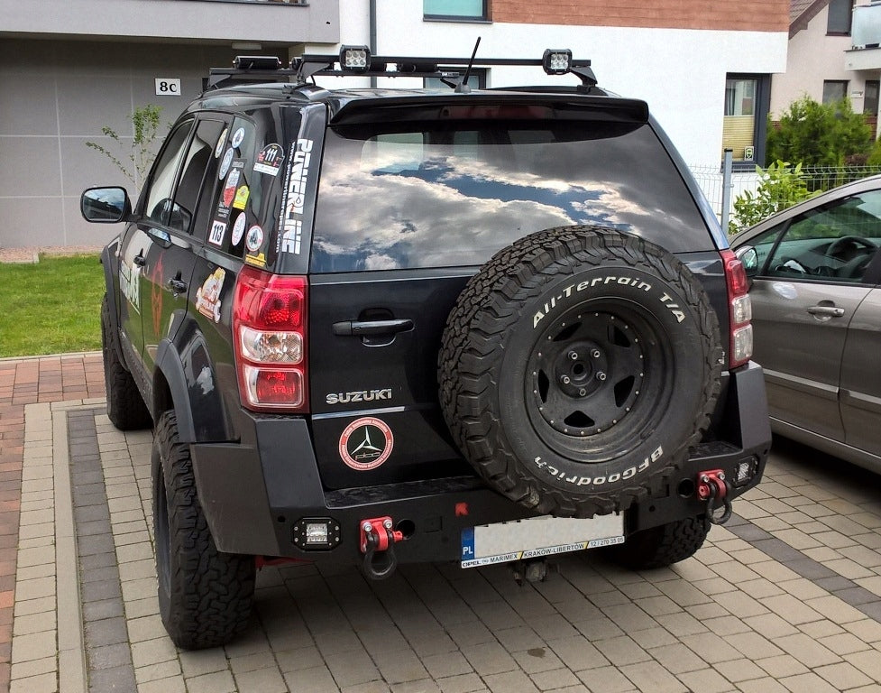 Stahl-Heckstoßstange Suzuki Grand Vitara 2 JT 5-Türer