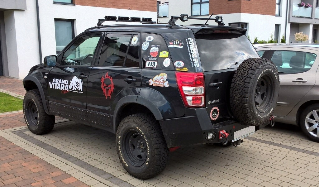 Stahl-Heckstoßstange Suzuki Grand Vitara 2 JT 5-Türer