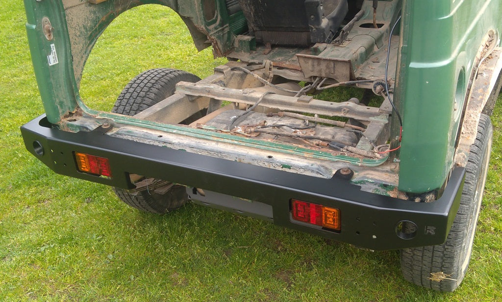 Steel Rear Bumper Suzuki Samurai