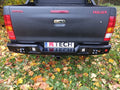 Steel rear bumper Toyota Hilux 7 N25/N2