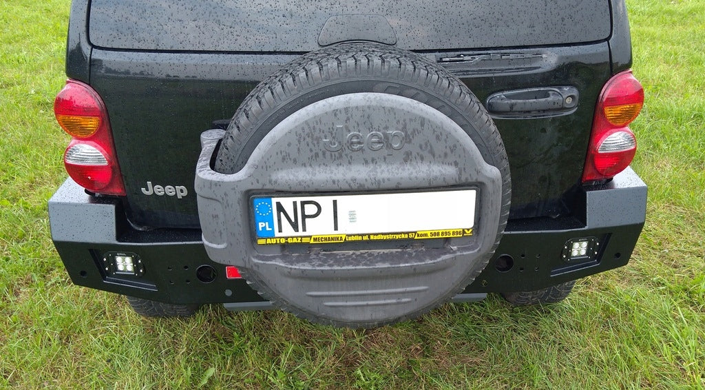 Stahl-Heckstoßstange Jeep Cherokee KJ