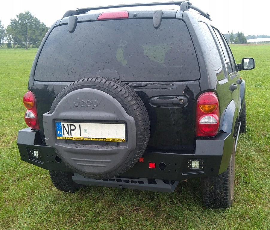 Stahl-Heckstoßstange Jeep Cherokee KJ