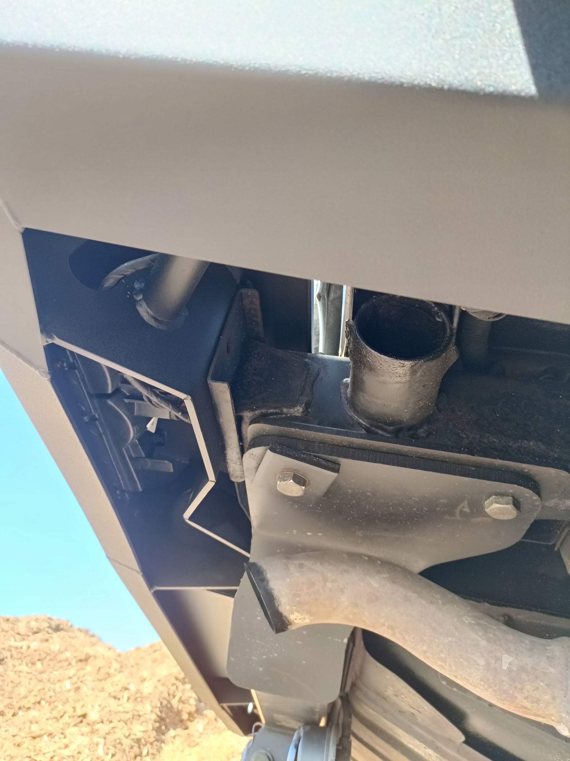 Stahl-Heckstoßstange Hyundai Galloper 5-Türer