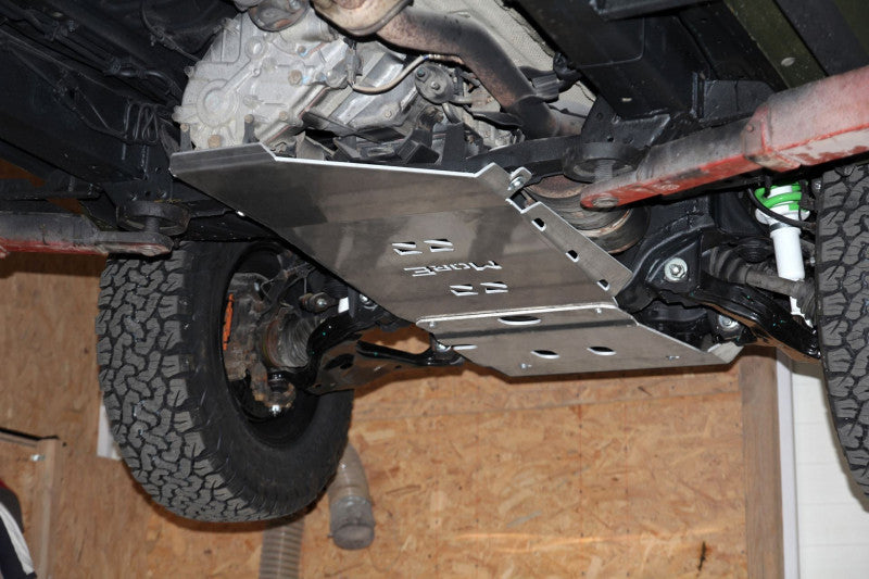Aluminium Unterfahrschutz Getriebe und Verteilergetriebe Toyota Hilux 7 Vigo