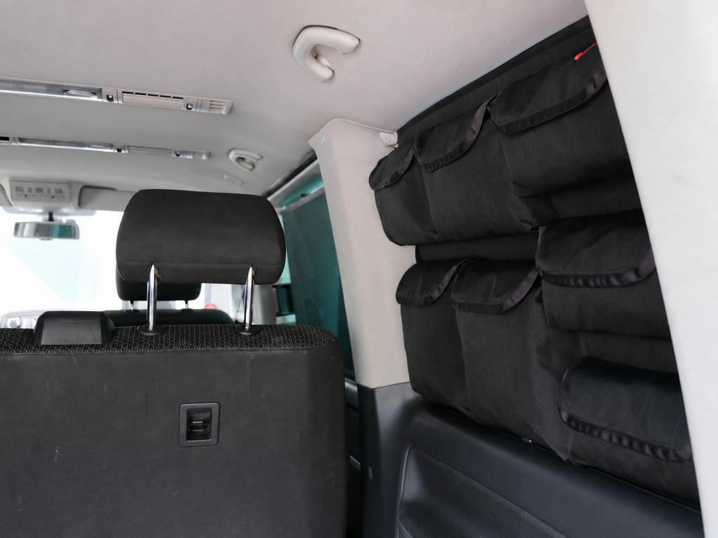 VW T5 kurz Fenstertaschen-Organizer für hinteres Seitenfenster – Produktansicht