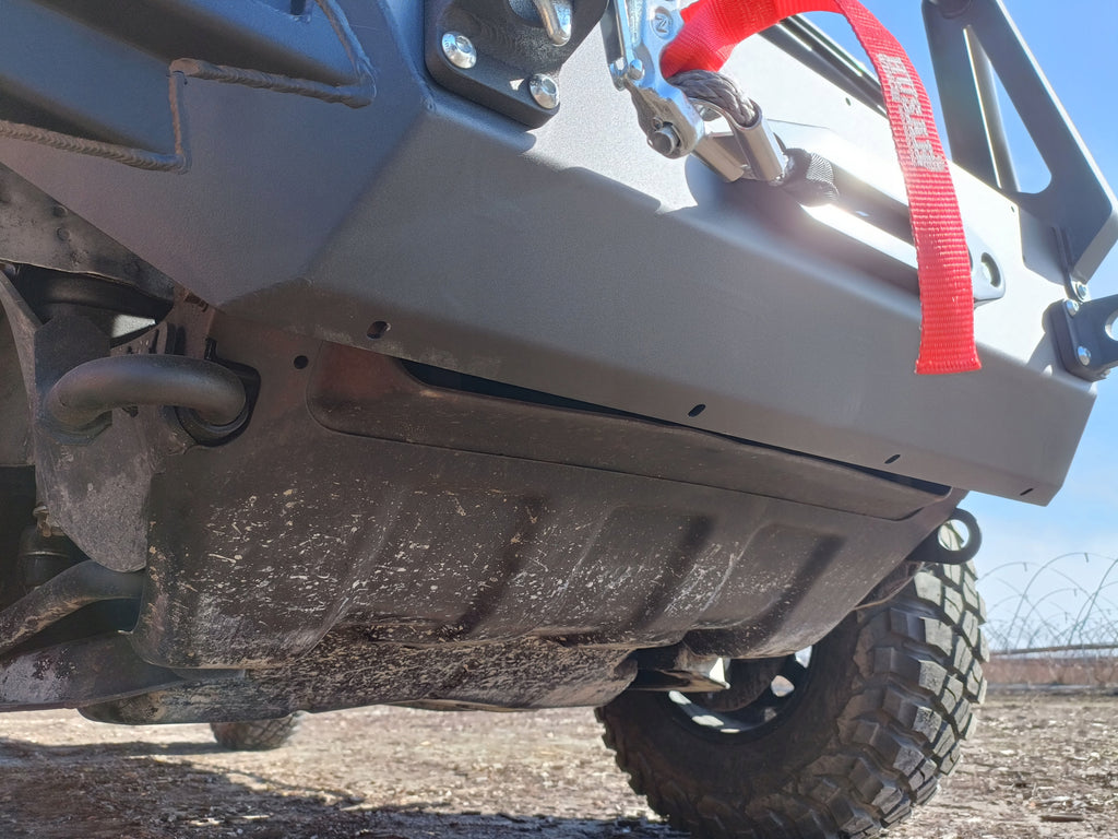 Paragolpes delantero cabrestante con barra de protección para Hyundai Galloper