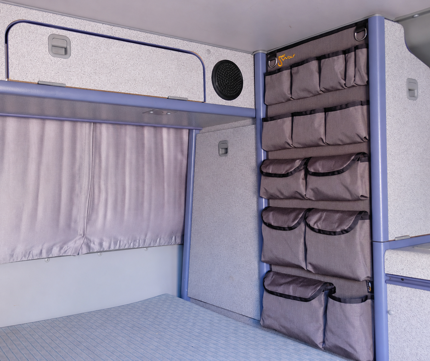 Organizador lateral VW T4 Westfalia para pared interior